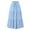 Blue, variant on WENWU Summer Skirts for Women Boho Floral Tiered Maxi Skirt Drawstring High Waisted Flowy Ruffle A Line Skirt plus Size Denim Skirt Pleated Denim Skirt