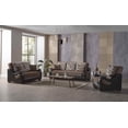 thumbnail image 3 of Ottomanson Convertible Sleeper Sofa Bed with Hidden Storage, Firm Comfort Couch, Brown, 3 of 5