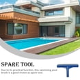 thumbnail image 3 of Soidarity Cepillo para piscina Herramientas de de azulejos para el hogar Accesorios de limpieza simples Cepillos de limpieza de acero Deportes acuáticos, 3 of 6
