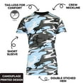 thumbnail image 2 of Men's Camo Print Short Sleeve T-Shirt, Crew Neck, Tagless, Cotton Blend, Fitted Style (S-2XL), 2 of 4