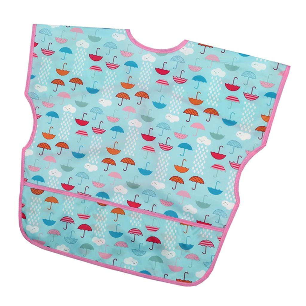 de Babero Impermeable de Dibujos Animados para Bebés Sin