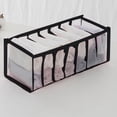 thumbnail image 2 of Under 10 Home Textile Storage Household Foldable Mesh Underwear Storage Box Socks Bra and Panties, 2 of 3