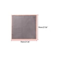 thumbnail image 3 of INSPIRE CHIC 70cm Women Stripe Print Square Scarves Kerchief Neck Scarf Neckerchief Headband 27.56*27.56'' Coffee, 3 of 6
