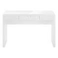 thumbnail image 4 of Monarch Specialties Computer Desk, Home Office, Laptop, Storage Drawers, 48"l, Work, Laminate, Glossy White, Contemporary, Modern, 4 of 9