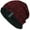 Wine Red, variant on GRNSHTS Men Unisex Wool Knitted Winter Slouch Beanie Hat Cap Skateboard Ski Fleece Lined Wine Red