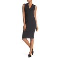 thumbnail image 1 of James Perse WHTP6378 V-Neck Dress Carbon ( 1 ), 1 of 2
