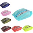 thumbnail image 3 of Suministros de viaje portátiles Organizador Bolsa de almacenamiento de zapatos PVC Impermeable a prueba de polvo Colgadores para armario colgantes Inevent JJ16091-03, 3 of 6