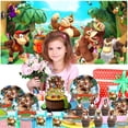 thumbnail image 4 of Donkey Kong Country Birthday Cups Party Supplies Decor Backdrop Paper Plates Fans Decorations Banner, 4 of 6
