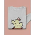 thumbnail image 3 of Cute Cactus Buddy Sweatshirt Men -Smartprints Designs, Male XX-Large, 3 of 4