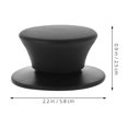 thumbnail image 2 of GOOHOCHY 2pcs Universal Silicone Pot Lid Replacement Knobs Heat Resistant Pan Lid Holding Handles for  Slow Cookers Skillets and Kitchen Cookware, 2 of 8