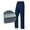 Navy, variant on Hauaitttt Water Proof and Wind Proof Adult Hiking and Cycling Split Double Layer Thick Wear Resisting Rainproof Pants 2xl Track Pants Sweatpants Women Pockets Workout Pants with Pockets for Women