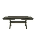 thumbnail image 2 of Pemberley Row Solid Wood Rustic Brown Dining Table Rectangular 94.69" Unassembled, 2 of 9