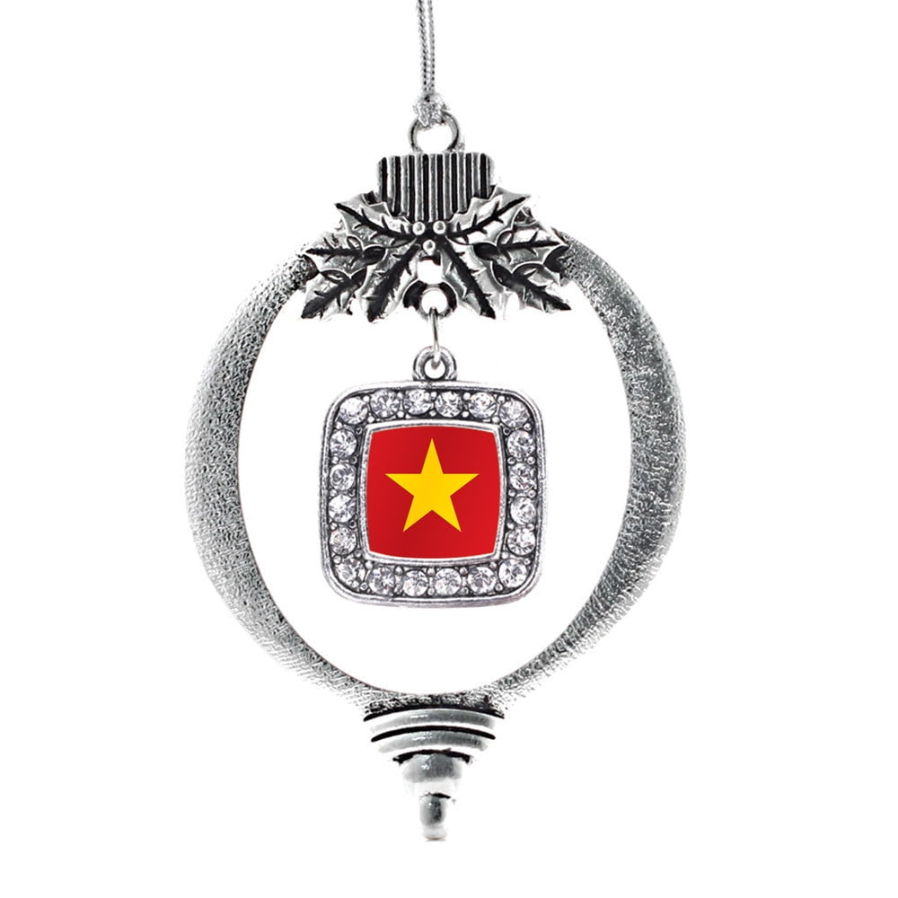 Vietnam Flag Classic Holiday Ornament