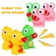 thumbnail image 2 of 6 juguetes para apretar, ranas, dinosaurios blandos, ranas que hacen ruido con la lengua, rellenos de cestas de Pascua de anime, 2 of 6