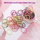 thumbnail image 2 of 50PCS Girls Colorful Nylon Elástico Hair Loop Set Hair Ties Band Diadema para niños Ponytail Holder Meterk 1#, 2 of 6