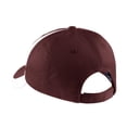 thumbnail image 3 of Sport-Tek Youth Dry Zone Nylon Colorblock Cap-One Size (Maroon/White), 3 of 3