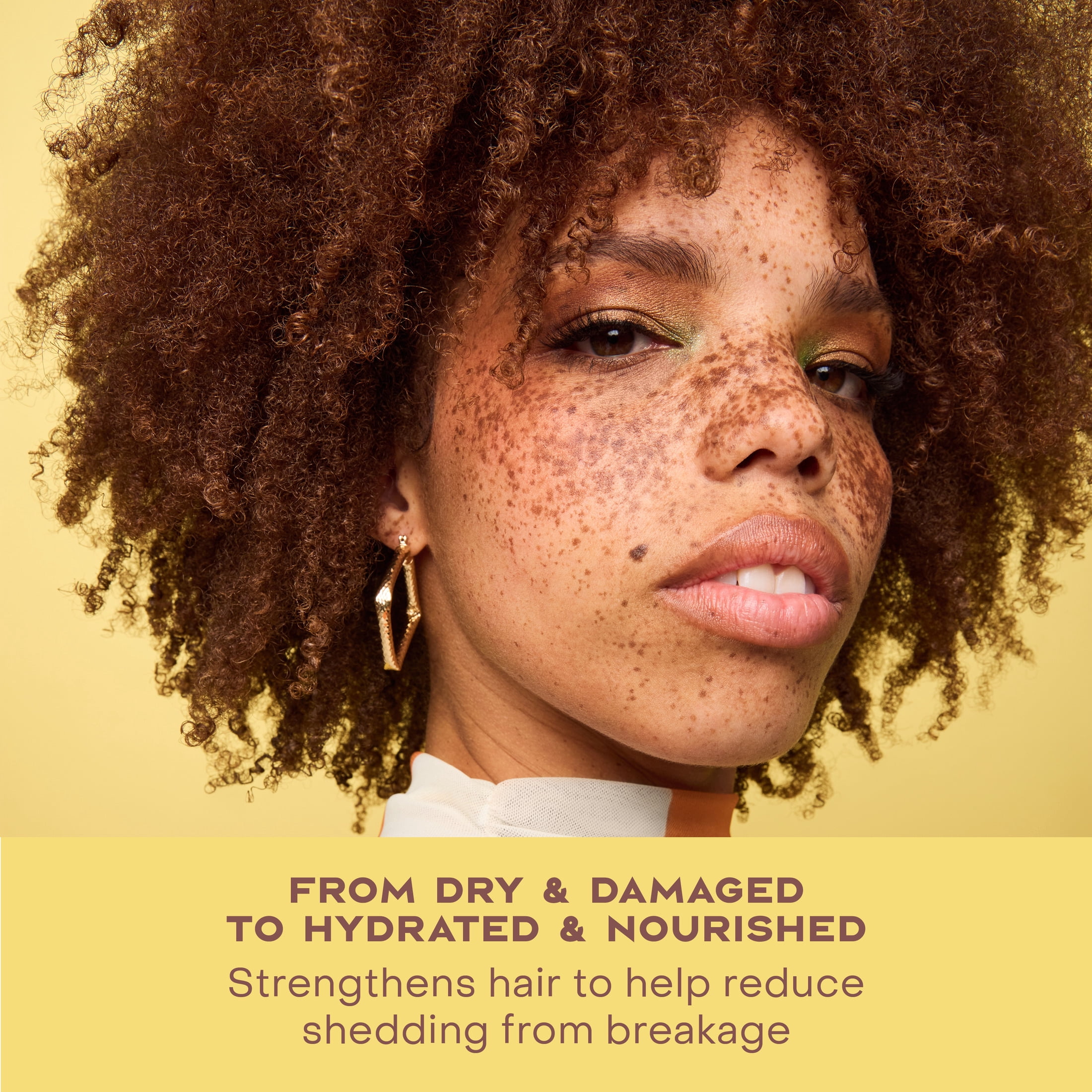SheaMoisture Leave In Conditioner For Damaged Hair 100% Pure Jamaican Black Castor Oil to Soften and Detangle Hair, 11.5 oz
