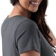 thumbnail image 4 of Camisa de dormir Fruit of the Loom Super Soft para mujer, color gris suave, 4 of 7