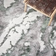 thumbnail image 6 of SAFAVIEH Horizon Konstantinos Abstract Shag Area Rug, Grey/Green, 11' x 15', 6 of 11
