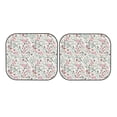 thumbnail image 7 of Goofa Fairy Floral Pattern 2 Piece Car Windshield Sun Shade Foldable | Front Windshield Shade for Sun, Heat and UV Rays | Sunshade for Car Front Window-Medium, 7 of 7