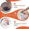 thumbnail image 3 of High-Quality RV Toilet Seal & Flange Kit - Perfectly Compatible with RV 300/310/320 Series Toilets, 3 of 5