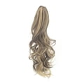 thumbnail image 5 of 18" 21" Straight Curly Synthetic Clip in Claw Ponytail Hair Extension Synthetic Hairpiece 150g with a jaw/Claw Clip, 5 of 7