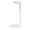 White, variant on Adjustable Metal Doll Stand with Stable Base – Black & Silver Display Holder for Action Figures, Collectibles & Plush Toys (7.87" Height)