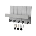 thumbnail image 1 of Siruishop Key Holder Wall Mount Easy Installation Coat Rack for Hallway Kitchen Office Gray, 1 of 11