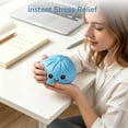 thumbnail image 3 of 2026 Upgrade Glitter Dumpling - Dumpling Squishy Glitter, Dumplings Stress Ball for Playing, Party, Alone (Blue), 3 of 7