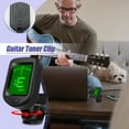 thumbnail image 6 of Ksruee Clip On Tuner For Guitar Rechargeable Bass Tuner Clip On Digital Lcd Display 360 Degree Rotation String Instrument Tuning Tool For Bass Ukulele Banjo And Violin compatible, 6 of 9
