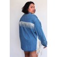 thumbnail image 4 of Dolly Collection Rhinestone Denim Shirt, 4 of 11