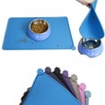 thumbnail image 4 of Pets Non-slip Feeding Mat Dogs Cats Silicone Cushion Waterproof Non-Toxic Bowl Tray Pad, 4 of 10