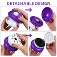 thumbnail image 4 of MasteelfCA Mini Mashroom Tabletop Cleaner Vacuum Cleaner Handy Hand Cleaner Desk Table Dust Cleaner (Purple), 4 of 8