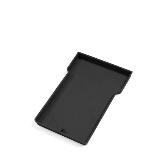 Tesla Model 3 Highland Lower Armrest Console Storage Tray, Silicone, Black, 2024