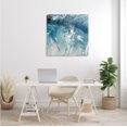 thumbnail image 2 of Stupell Industries Abstract Blue Paint Chaos Bold Rigid Movement Paintings Gallery-Wrapped Canvas Print Wall Art, 30x30, by Sarah Stockstill, 2 of 5
