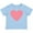 AE-Light Blue, variant on Inktastic Pink Valentine's Day Heart Boys or Girls Baby T-Shirt
