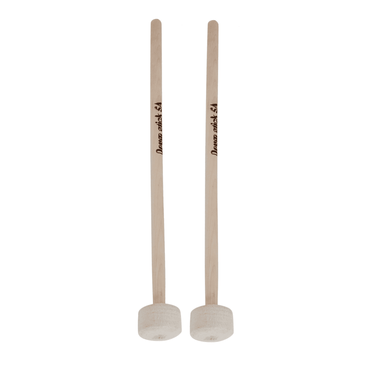 2 Pair Drum Mallet Stick Felt Mallet Timpani Stick Big Drum Hammer Timpani Mallet for Percussion Instrument