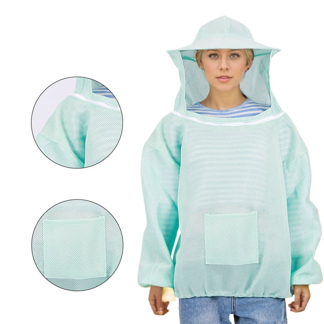 Becaristey Beekeeper for wasps, for comfortable and safe bee protective clothing grey