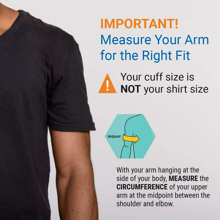 Applicable for Upper Arm Large Size Blood Pressure Cuff Replacement