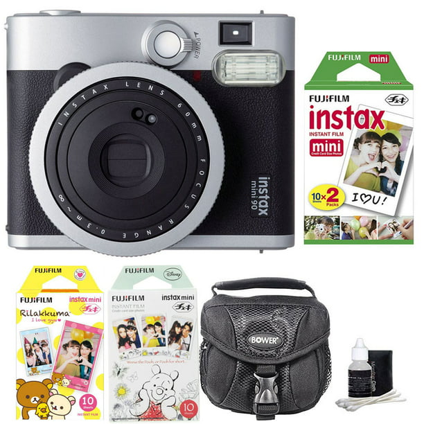Fuji Instax Mini 90 Neo Classic Instant Film Camera(Black)+40 Shots