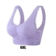 thumbnail image 4 of Qarigey Sujetador sin costuras sexy y de apoyo para mujeres que quieren comodidad y estilo Push Up Bra Bra Push Up Sujetador deportivo Ropa Ropa interior Púrpura,1 6XL, 4 of 6