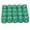 Green, variant on M Buder 20PCS 6 Sides Number Dice Round Corner Design Plastic Dice Set Board Game Teaching Tools Yellow, Size Approx 0.6 inches / 1.6 cm Per Piece For Math Learning And Entertainment Games