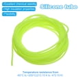 thumbnail image 3 of Uxcell Rubber Cord Tube, 16ft Hollow Tubing 2mm OD 1mm ID for DIY Craft, Green-yellow, 3 of 6