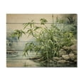 thumbnail image 3 of Designart "Bamboo Serenity China Art painting" China Art Print on Natural Pine Wood, 3 of 5