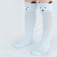 thumbnail image 6 of MEZZALL Baby Girls Knee High Socks Soft Breathable Summer Long Socks For Toddler Comfortable Everyday Wear Children 0-3 Cozy Cartoon Clothing, 6 of 7