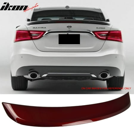 Whale Tail Spoiler - Fits For 16 Nissan Maxima OEM2 Trunk Spoiler Wing Tail Lid ABS