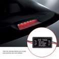 thumbnail image 4 of ALLTIMES Brake Light Flash Controller Module Universal for 12V Cars Motorcycle Bike, 12V Led 3Rd Flash Flashing Strobe Controller, 4 of 8