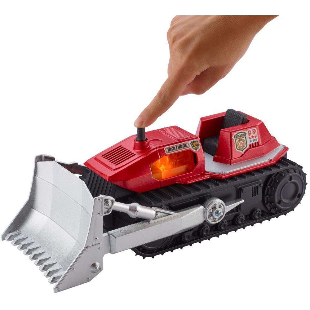 Matchbox Excavator Truck Working Dozer with Lights & Sounds Walmart