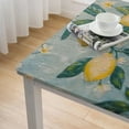 thumbnail image 5 of HAOXIT Designer for Square Tables, with Yellow Fruits Pattern s,Cottage Table Cover Cloth Decorative for Kitchen Dining Room 46*46, 5 of 8