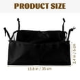 thumbnail image 2 of MUSEYA Wheelchair Under Seat Storage Bag Foldable Oxford Cloth for Travel 1Set, 2 of 8